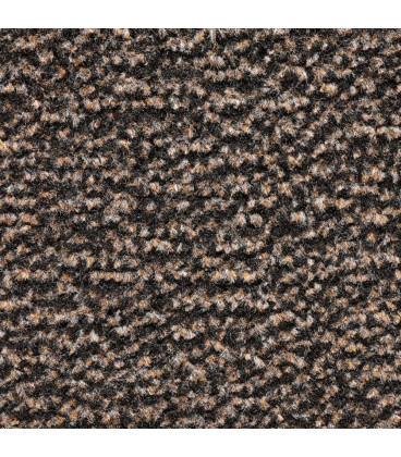 Vstupní hnědá čistící rohož Amber - 90 x 300 x 0,5 cm