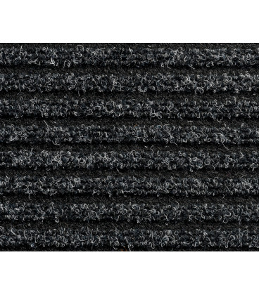 Vstupní antracitová vnitřní čistící rohož Belton - 60 x 80 x 0,6 cm