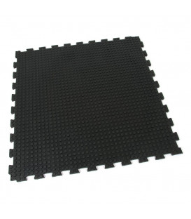 Zátěžová gumová protiúnavová podlaha s bublinkovým efektem - 100 x 100 x 1,7 cm