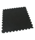 Zátěžová gumová protiúnavová podlaha s bublinkovým efektem - 100 x 100 x 1,7 cm